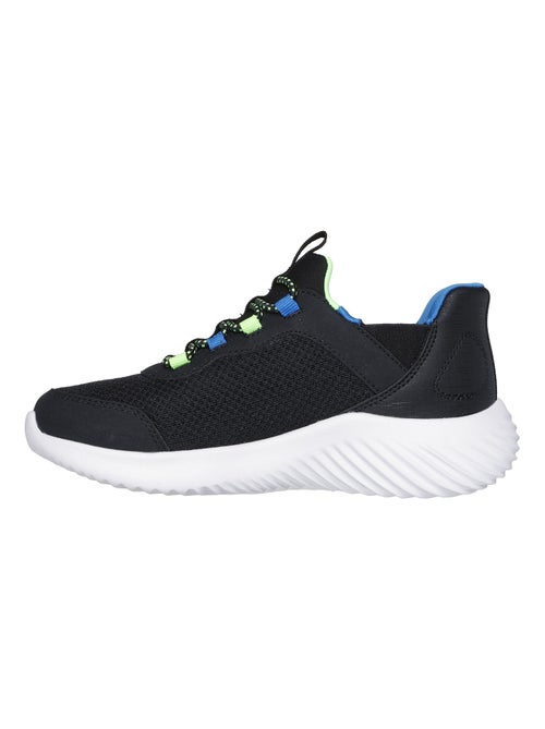 Basket Basse Enfant à Lacets Skechers Bounder Brisk Burst - Kiabi
