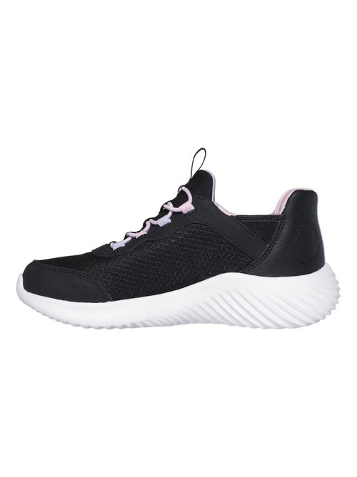 Basket Basse Enfant à Lacets Skechers Bounder Simple Cute - Kiabi