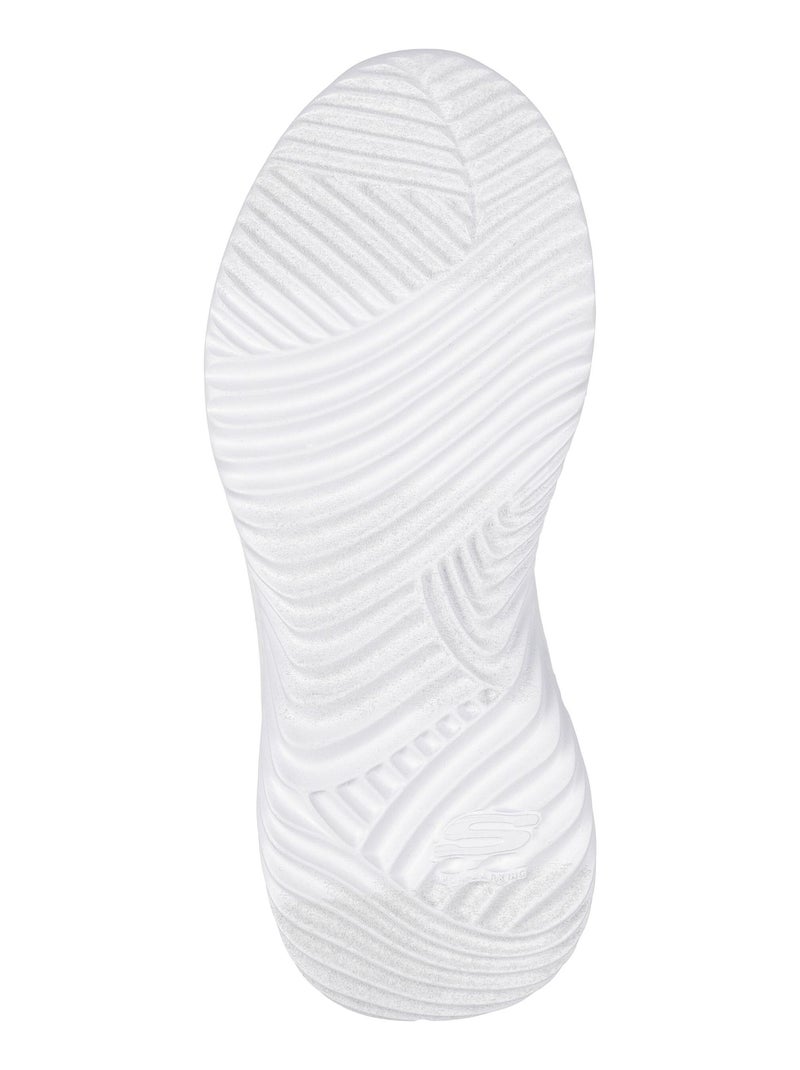 Basket Basse Enfant à Lacets Skechers Bounder Simple Cute Noir - Kiabi