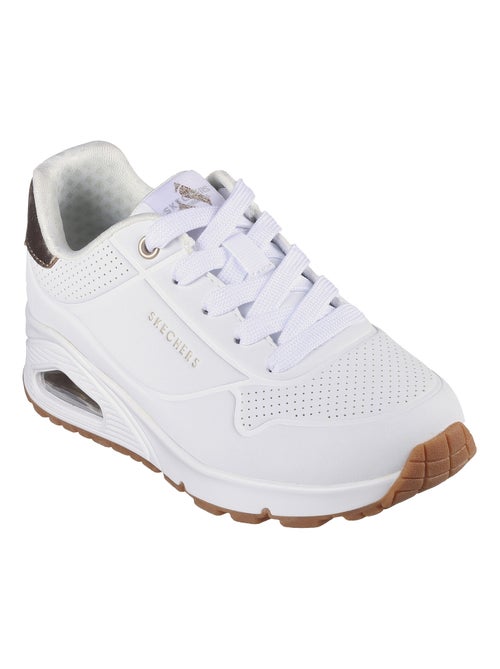 Basket Basse Enfant à Lacets Skechers Shimmer Away - Kiabi