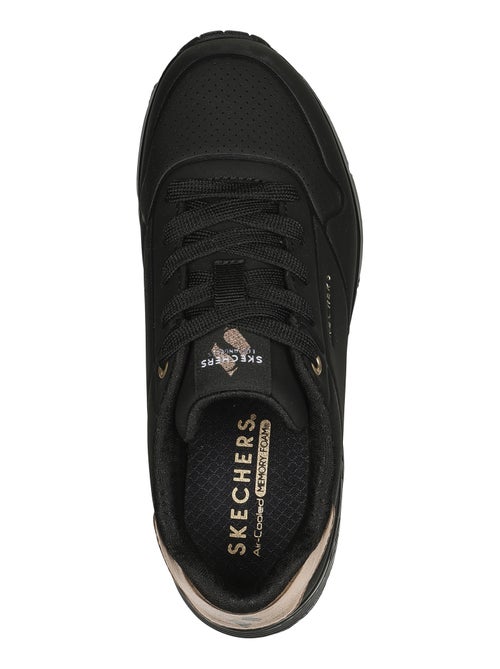 Basket Basse Enfant à Lacets Skechers Shimmer Away - Kiabi