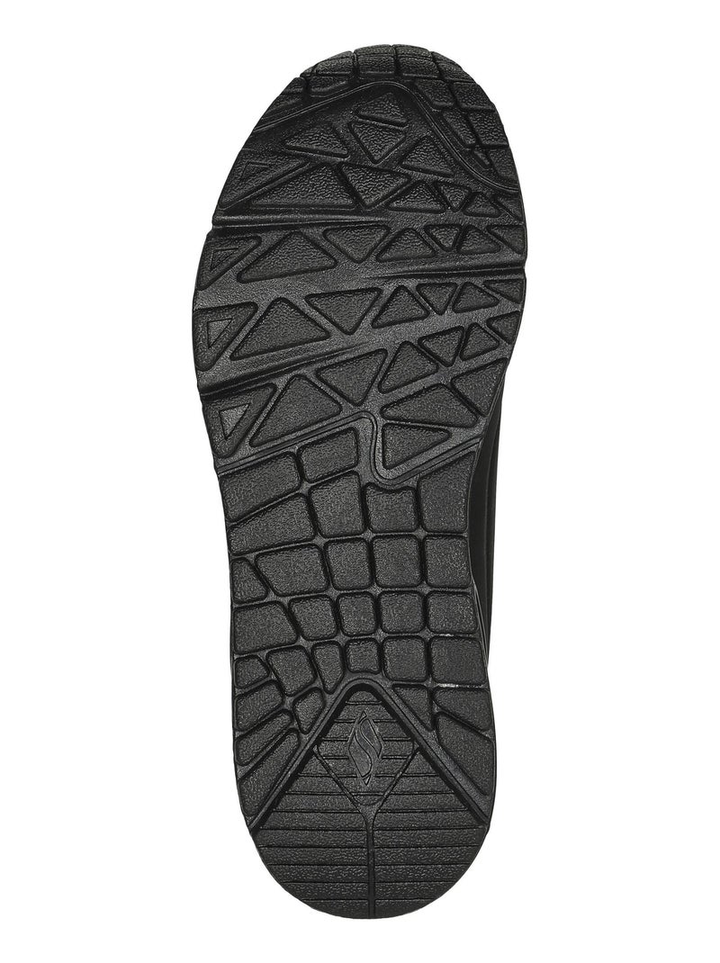Basket Basse Enfant à Lacets Skechers Shimmer Away Noir - Kiabi