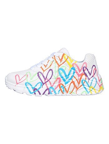 Basket Basse Enfant à Lacets Skechers Spread The Love