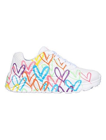 Basket Basse Enfant à Lacets Skechers Spread The Love