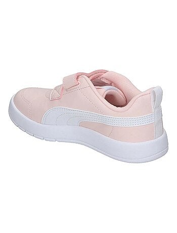 Basket Basse Enfant à Scratches Puma Courtflex V3 V PS