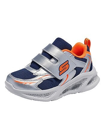 Basket Basse Enfant à Scratches Skechers Glow Strider