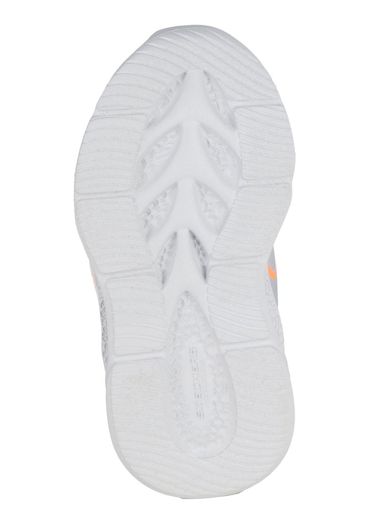 Basket Basse Enfant à Scratches Skechers Glow Strider Argent - Kiabi