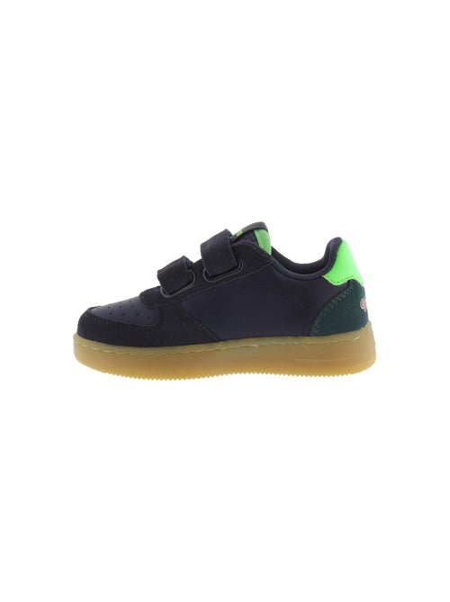 Basket Basse Enfant Cuir Victoria Time - Kiabi