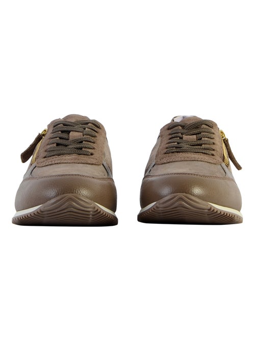 Basket Basse Geox Cuir Calithe Suede+SHI - Kiabi