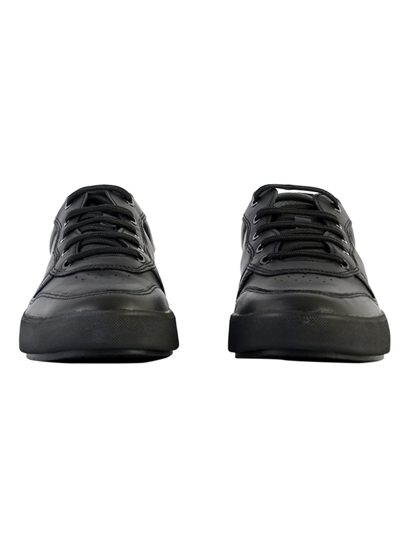 Basket Basse Geox Cuir Dalyla Nappa+ GBK Pat Noir - Kiabi