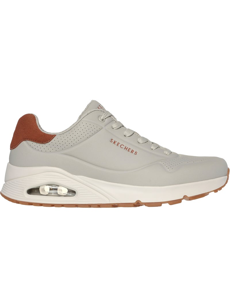 Basket Basse ? Lacets Sckechers Uno Layover Blanc - Kiabi