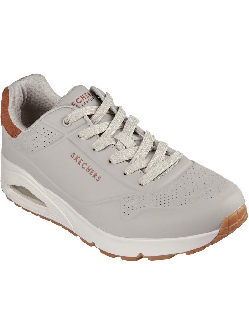 Basket Basse ? Lacets Sckechers Uno Layover Blanc - Kiabi