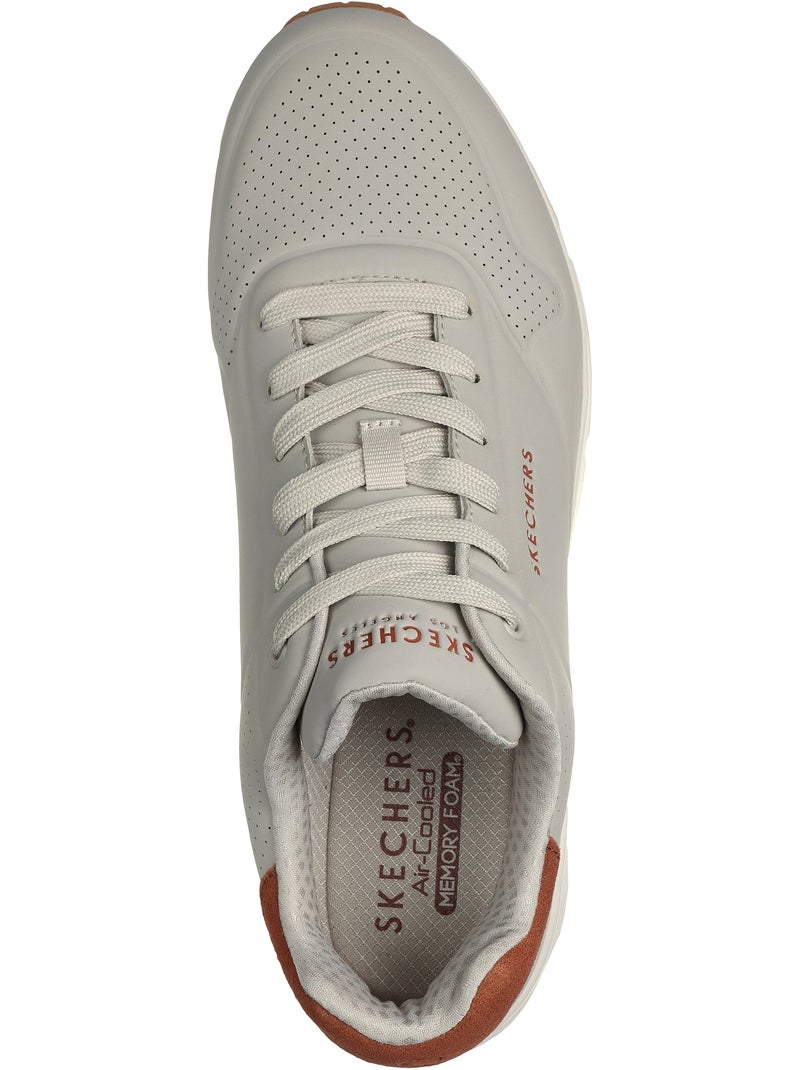 Basket Basse ? Lacets Sckechers Uno Layover Blanc - Kiabi