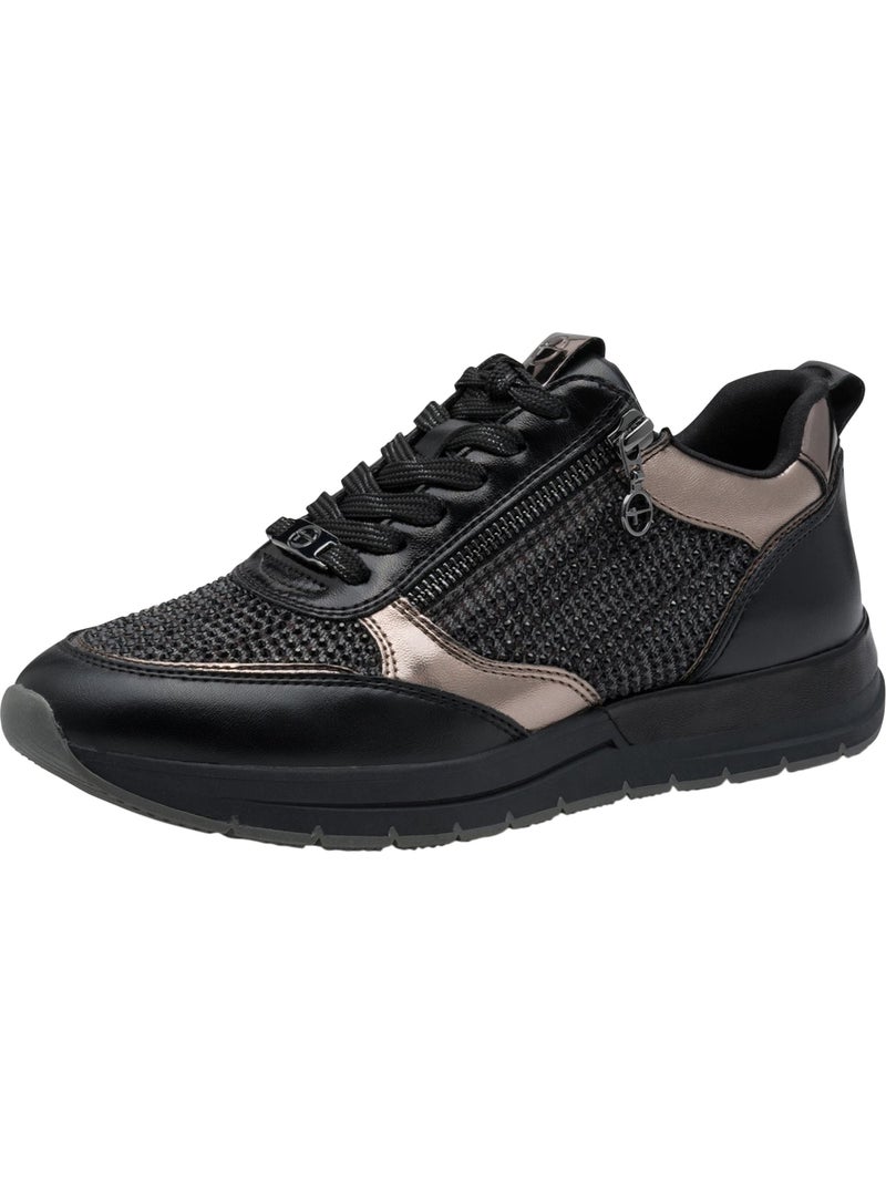 Basket Basse ? Lacets Tamaris Noir - Kiabi
