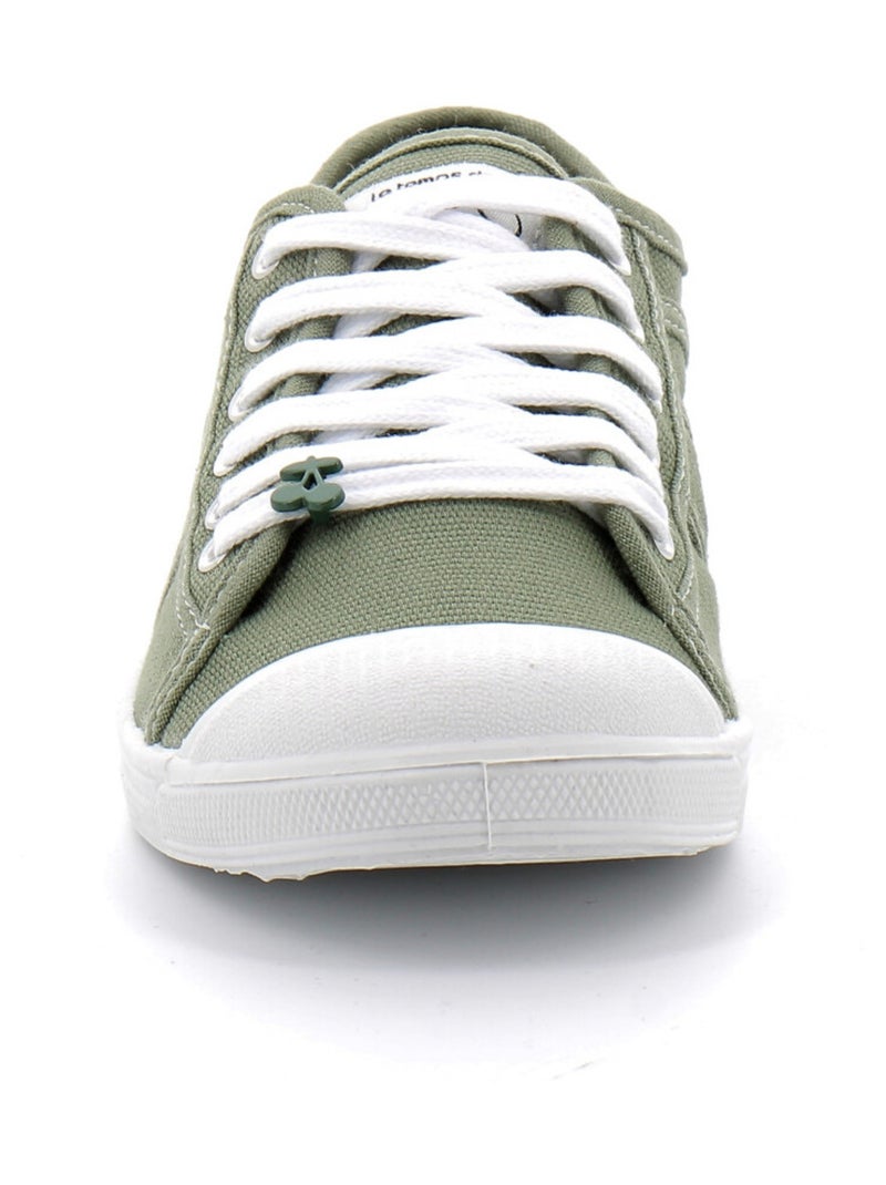 Basket Basse Pour Femme Basic Kaki - Kiabi