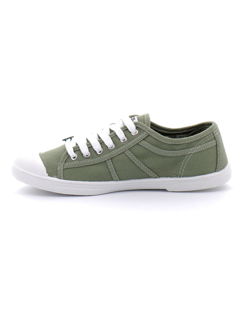 Basket Basse Pour Femme Basic Kaki - Kiabi