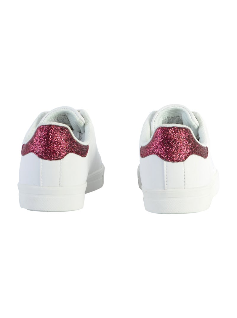Basket Basse Sergio Tacchini For Her LTX Blanc Bordeaux - Kiabi