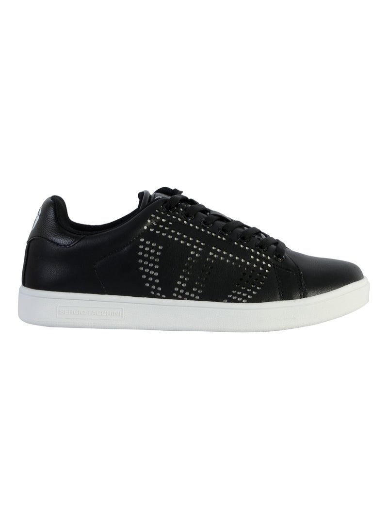 Basket Basse Sergio Tacchini Gran Torino Essential Noir Bleu - Kiabi