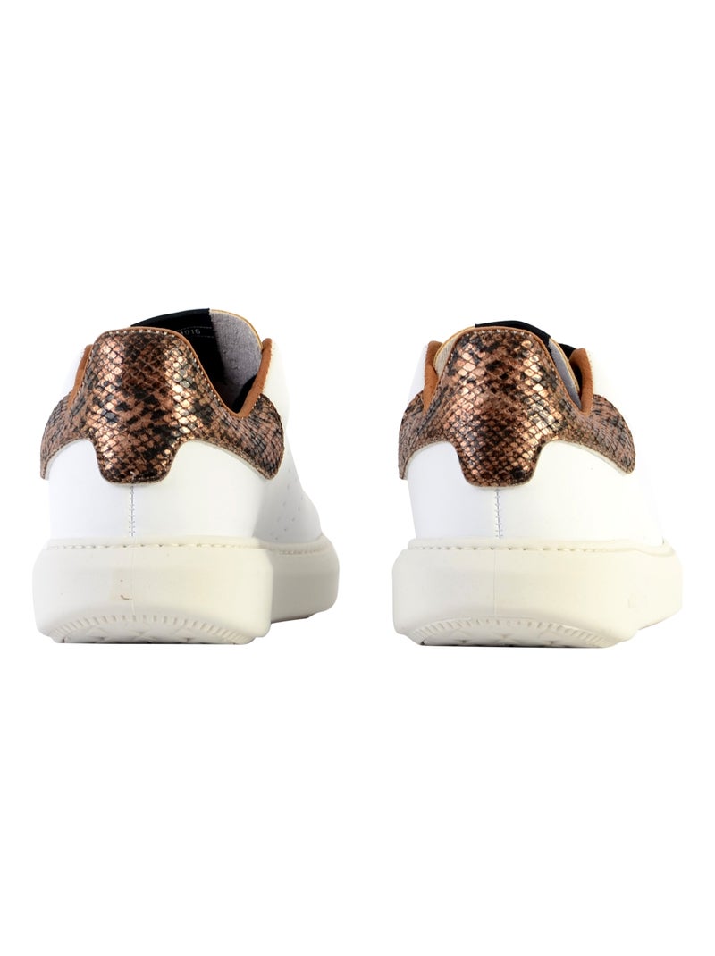 Basket Basses à Lacets Victoria Marron - Kiabi