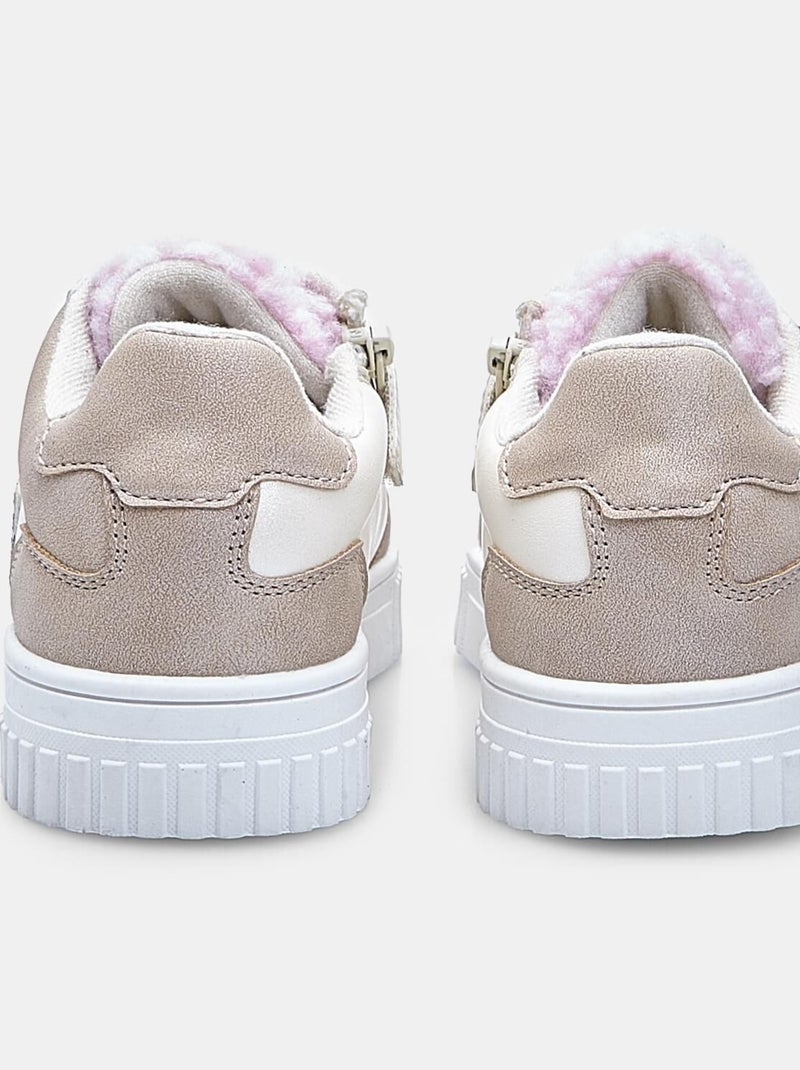 Basket  Bata Beige - Kiabi