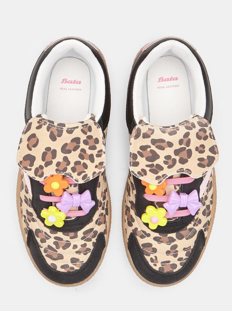 Basket  Bata Noir - Kiabi