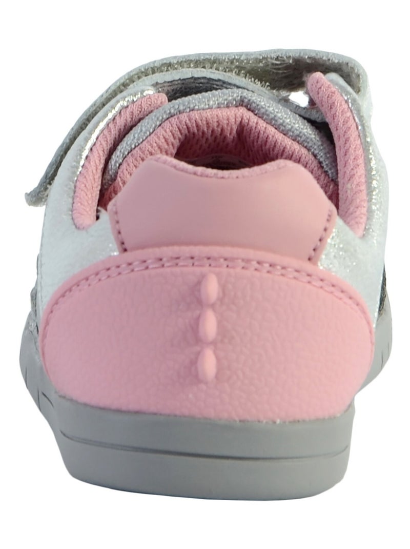 Basket Clarks enfant Rex Quest T Argent - Kiabi