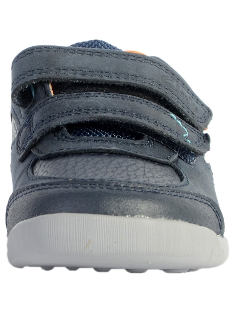 Basket Clarks enfant Rex Quest T Bleu - Kiabi