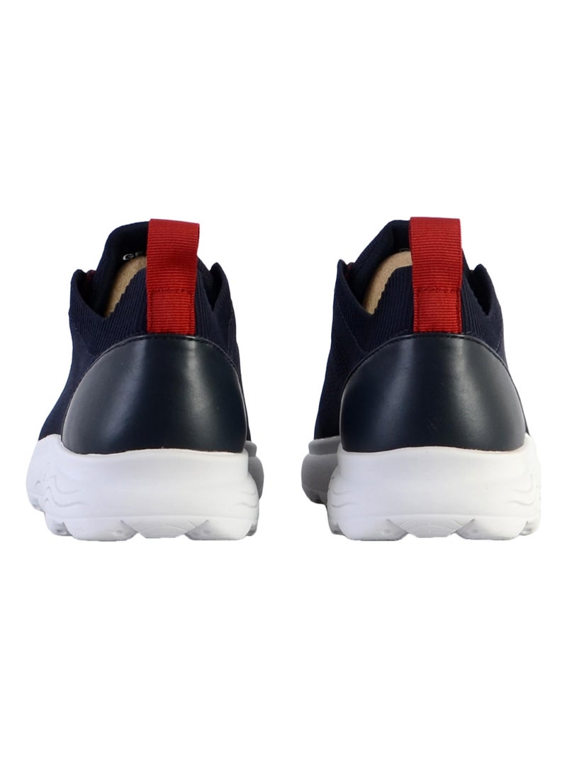 Basket confort à lacet Geox Spherica Bleu - Kiabi