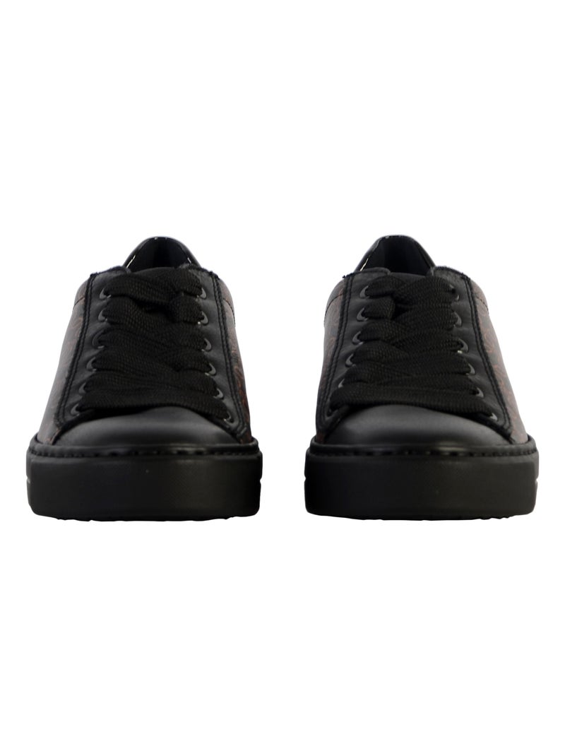 Basket Cuir Ara Courtyard Marron - Kiabi