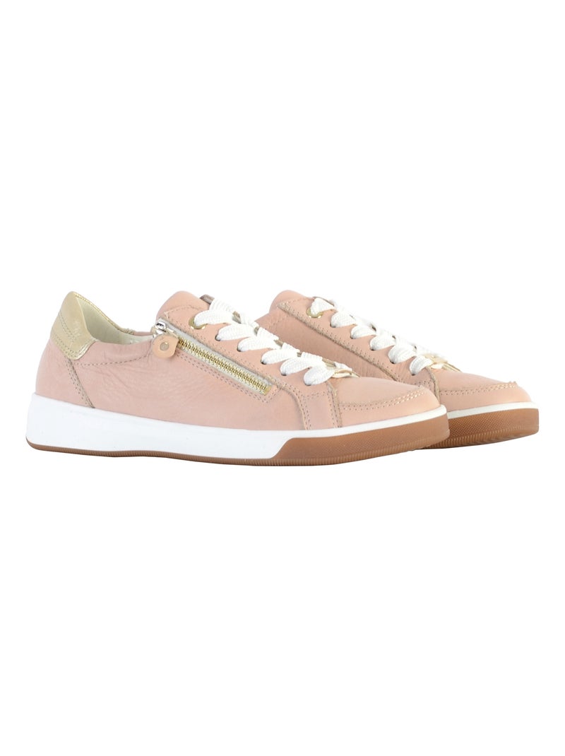 Basket Cuir Ara Rom Blanc - Kiabi