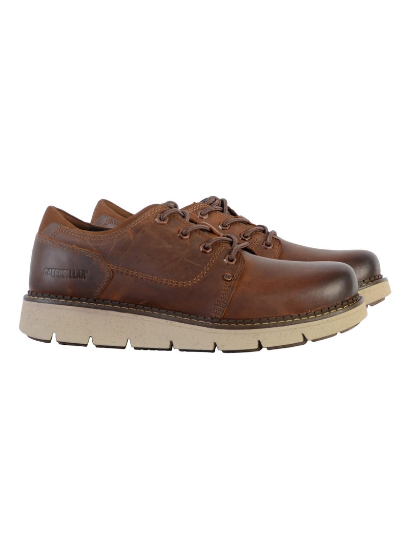 Basket Cuir Caterpillar Covert Low Marron - Kiabi