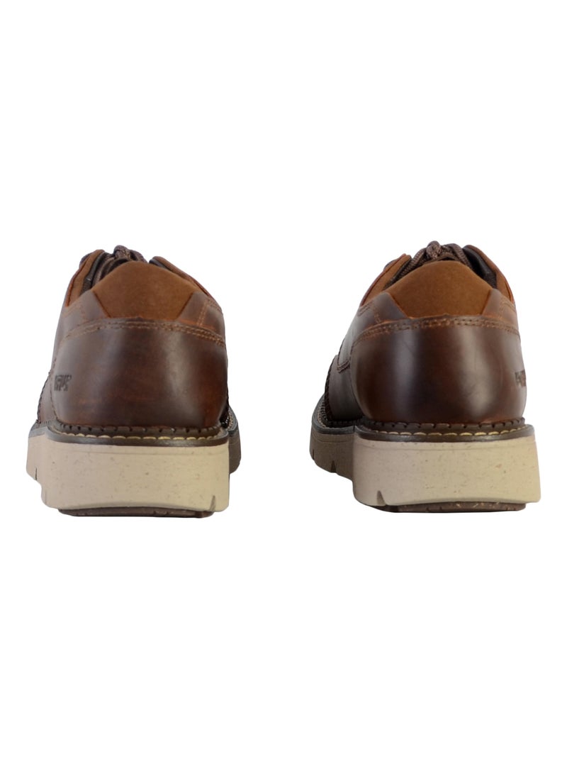Basket Cuir Caterpillar Covert Low Marron - Kiabi