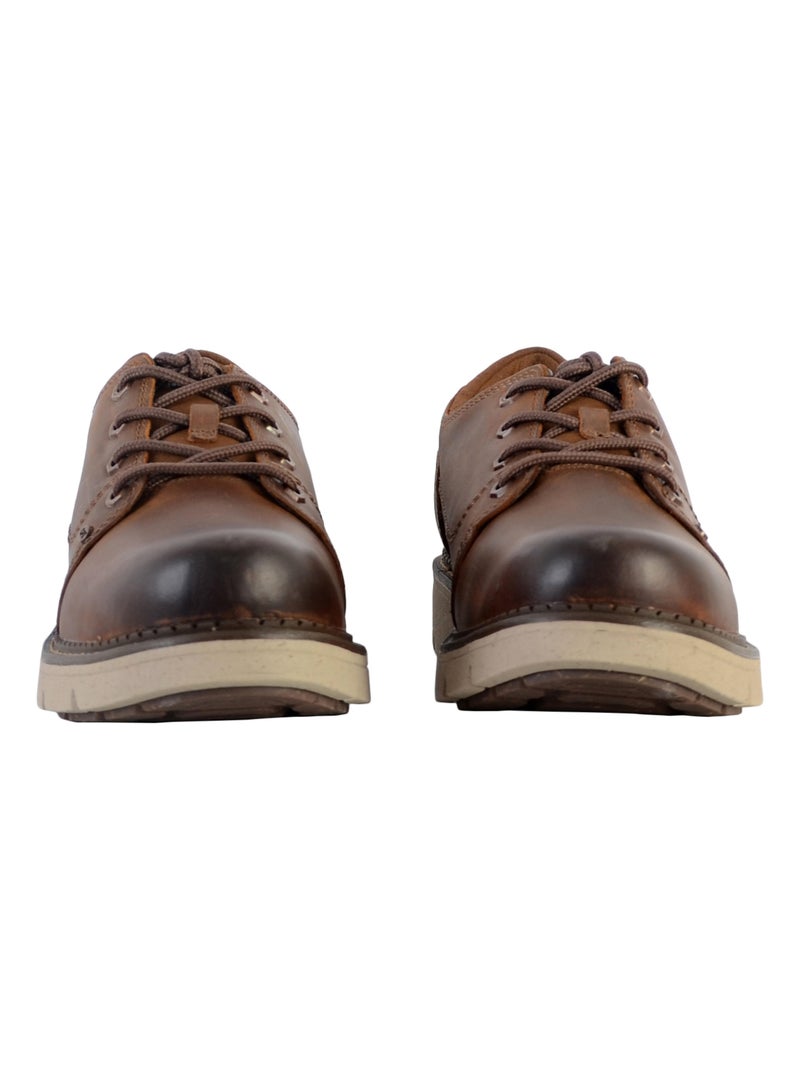 Basket Cuir Caterpillar Covert Low Marron - Kiabi