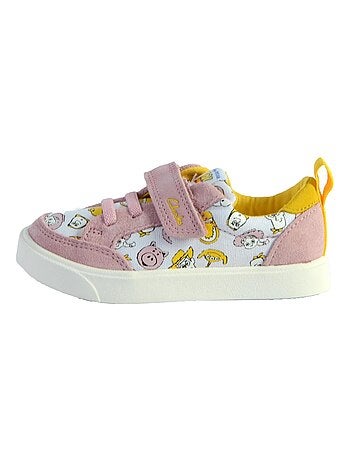 Basket Cuir Clarks Bebe City Howdy T