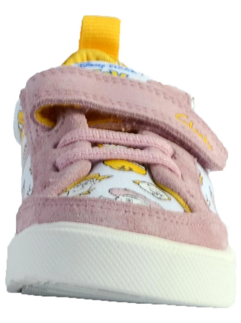 Basket Cuir Clarks Bebe City Howdy T Rose - Kiabi