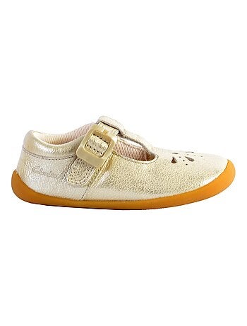 Basket Cuir Clarks Enfant Roamer Star