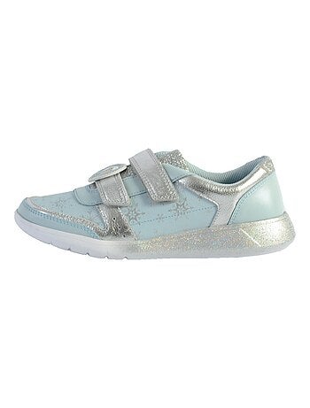 Basket Cuir Clarks Enfant Space Ice K