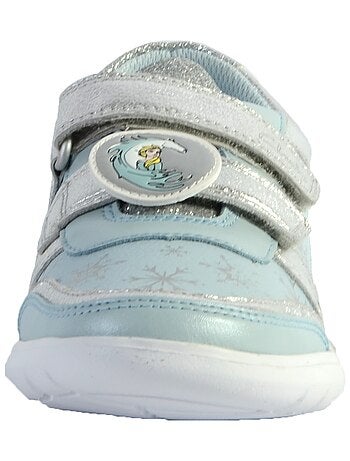 Basket Cuir Clarks Enfant Space Ice K