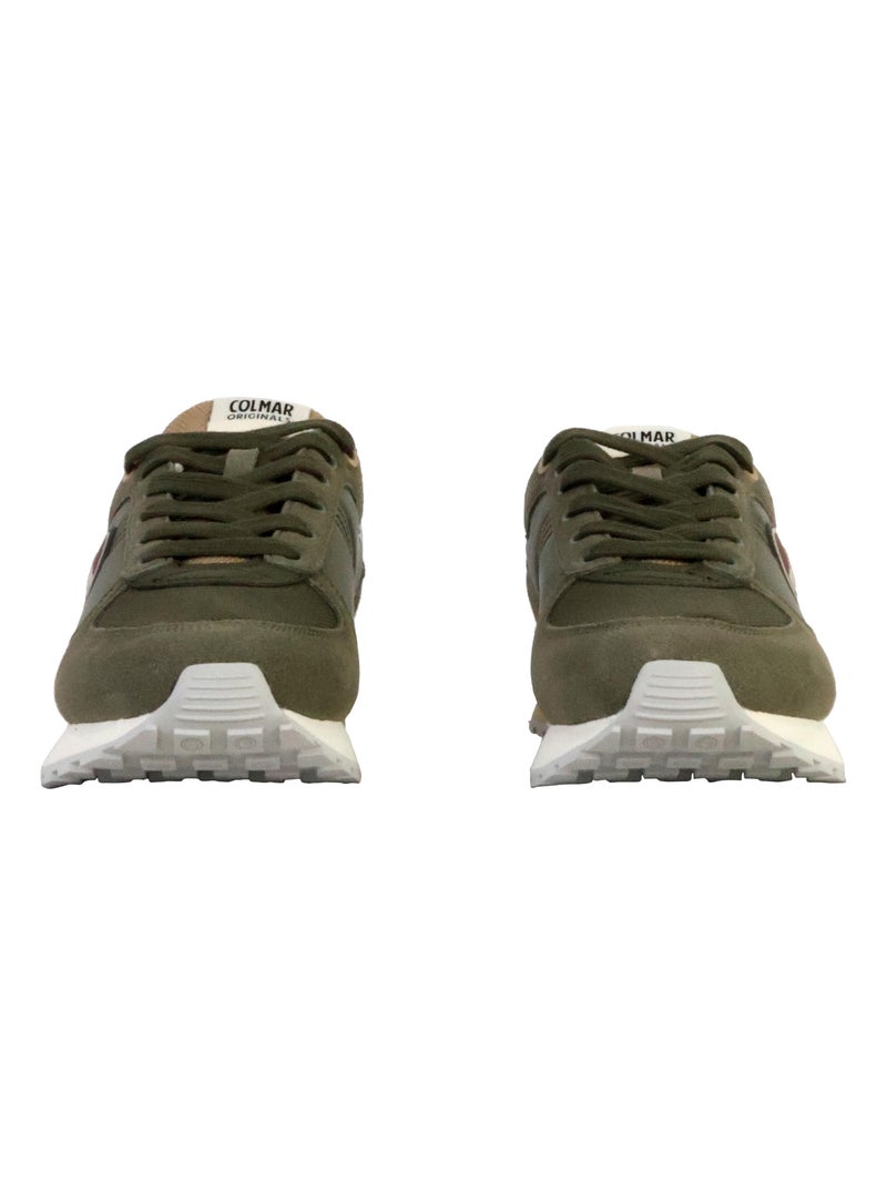 Basket Cuir Colmar Travis Authentic Vert - Kiabi