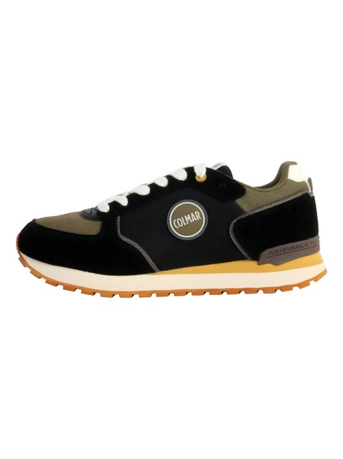Basket Cuir Colmar Travis Block - Kiabi