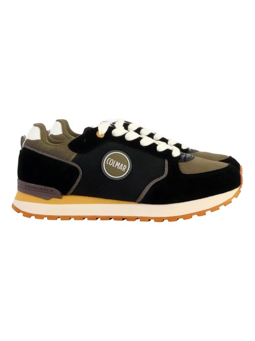 Basket Cuir Colmar Travis Block - Kiabi