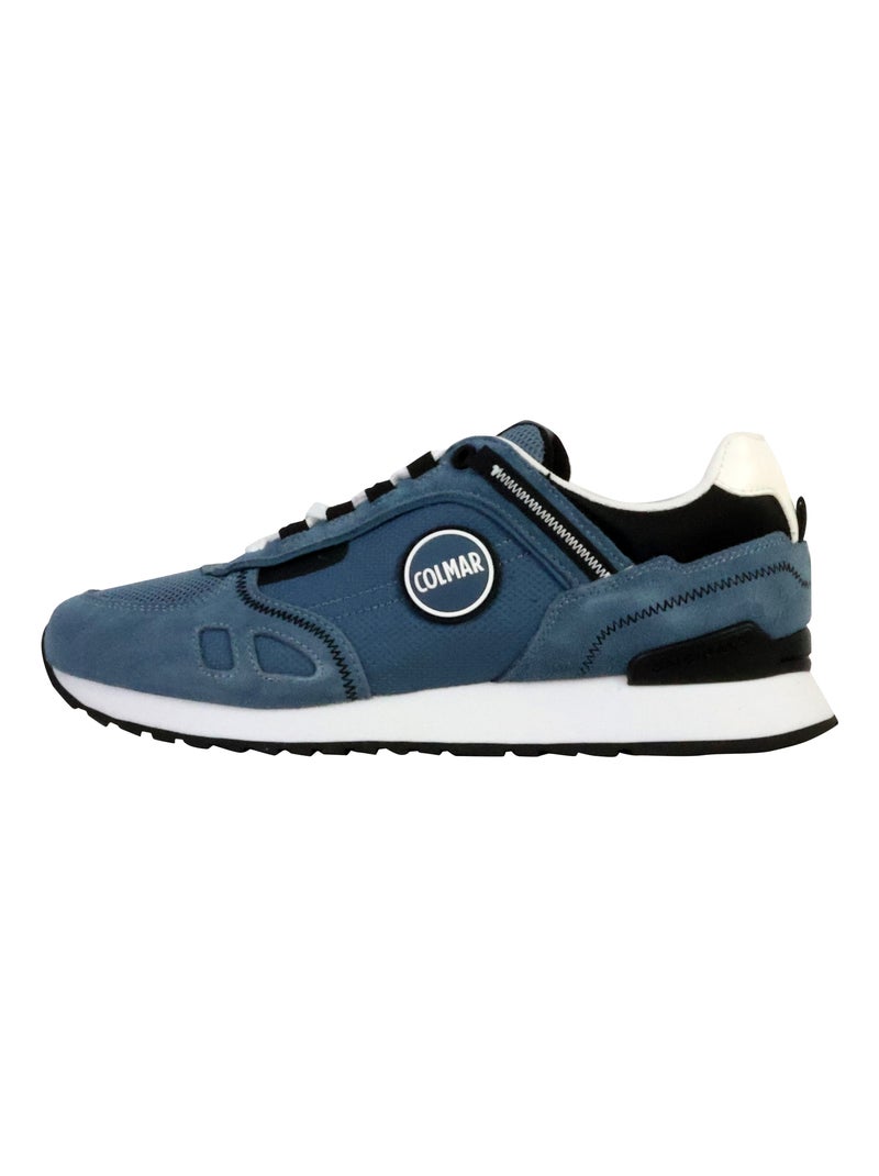 Basket Cuir Colmar Travis Sport Bold Bleu - Kiabi
