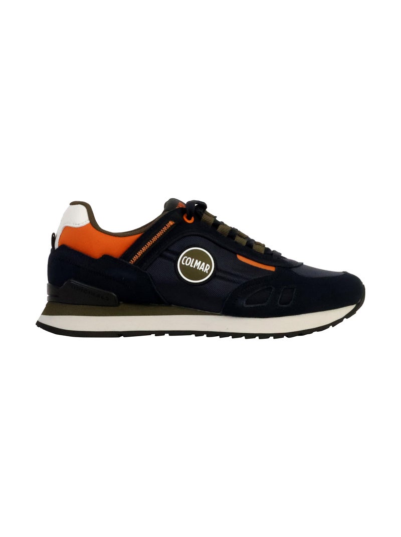 Basket Cuir Colmar Travis Sport Bold Bleu - Kiabi
