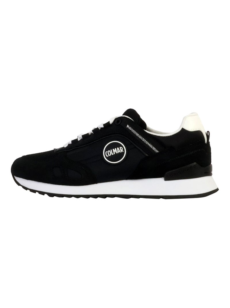 Basket Cuir Colmar Travis Sport Bold Noir - Kiabi