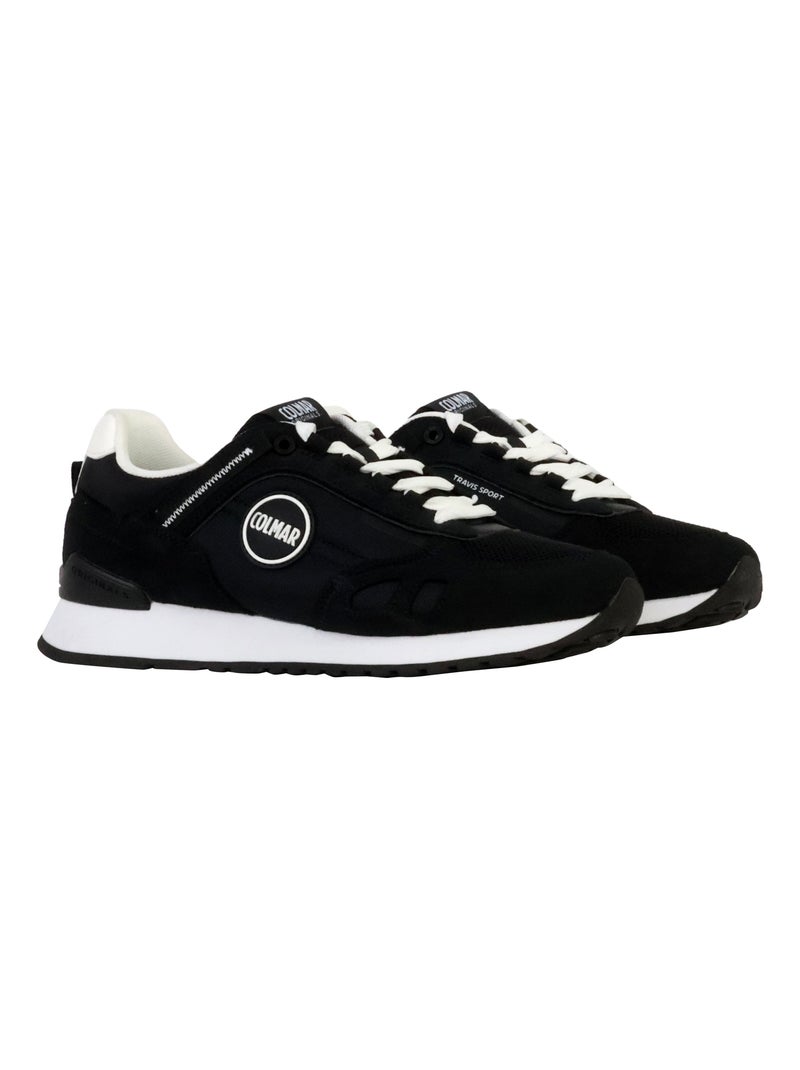 Basket Cuir Colmar Travis Sport Bold Noir - Kiabi