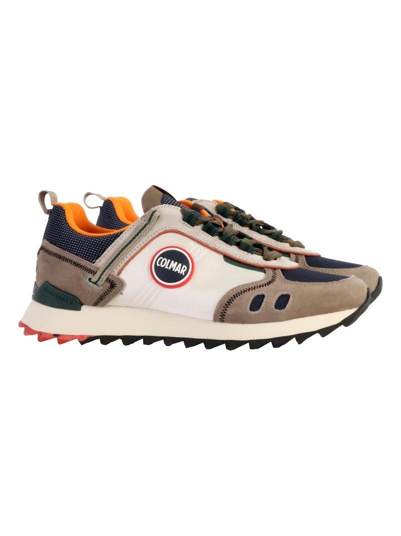 Basket Cuir Colmar Travis Sport Division 063 Multicolore Homme