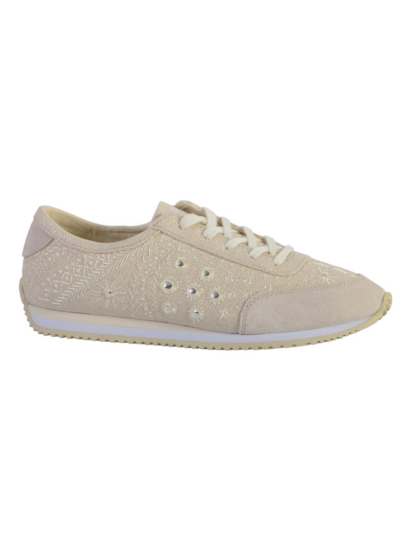 Basket Cuir Desigual Royal Beige - Kiabi