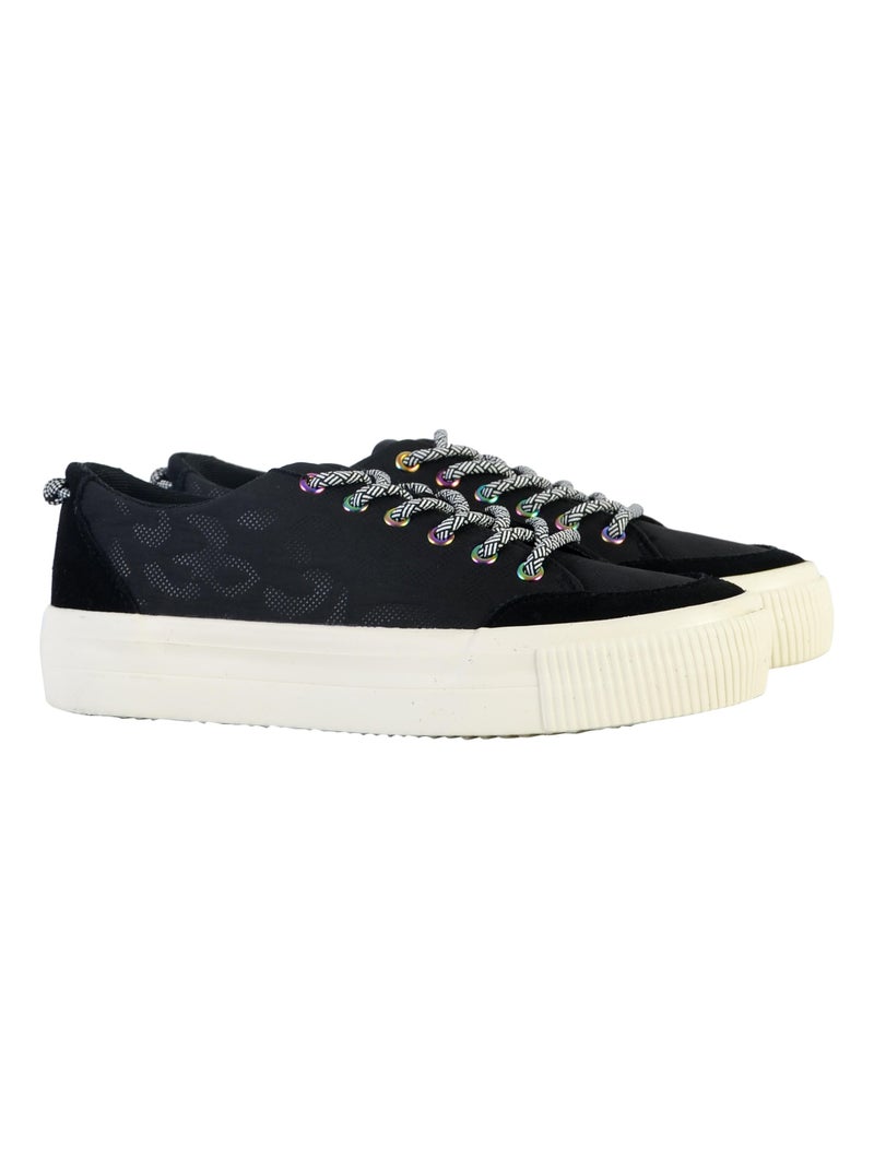 Basket Cuir Desigual Street Padded Noir - Kiabi