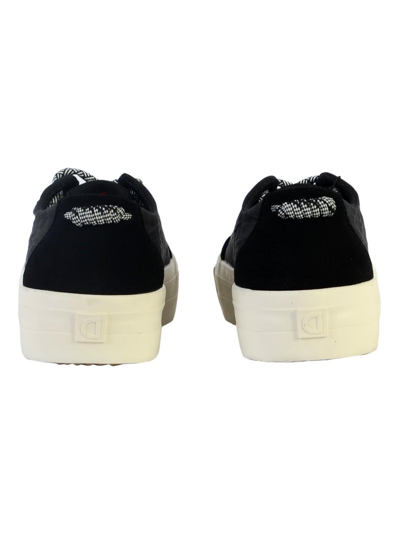 Basket Cuir Desigual Street Padded Noir - Kiabi