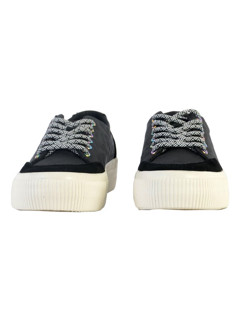 Basket Cuir Desigual Street Padded Noir - Kiabi